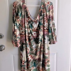 Amelia James Floral Tropical Dress